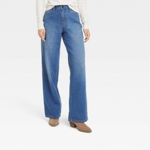 Universal Thread Blue Wide Leg Jeans